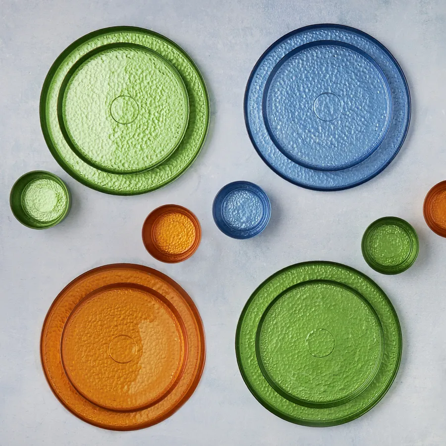 Karaca Glacier 18Piece Glass Serveware Set for 6 People, Multi KARACA UK