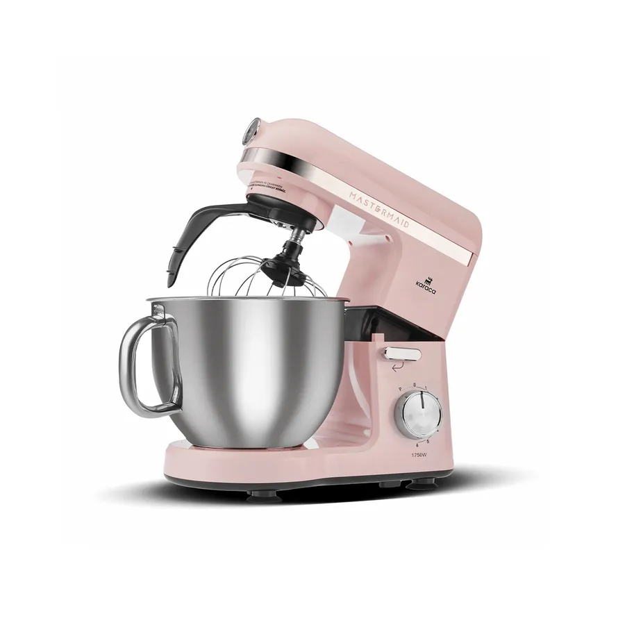 Karaca Mastermaid Chef Pro Zero Side Tech Stand Mixer, 1750W, 5L, Rose Gold