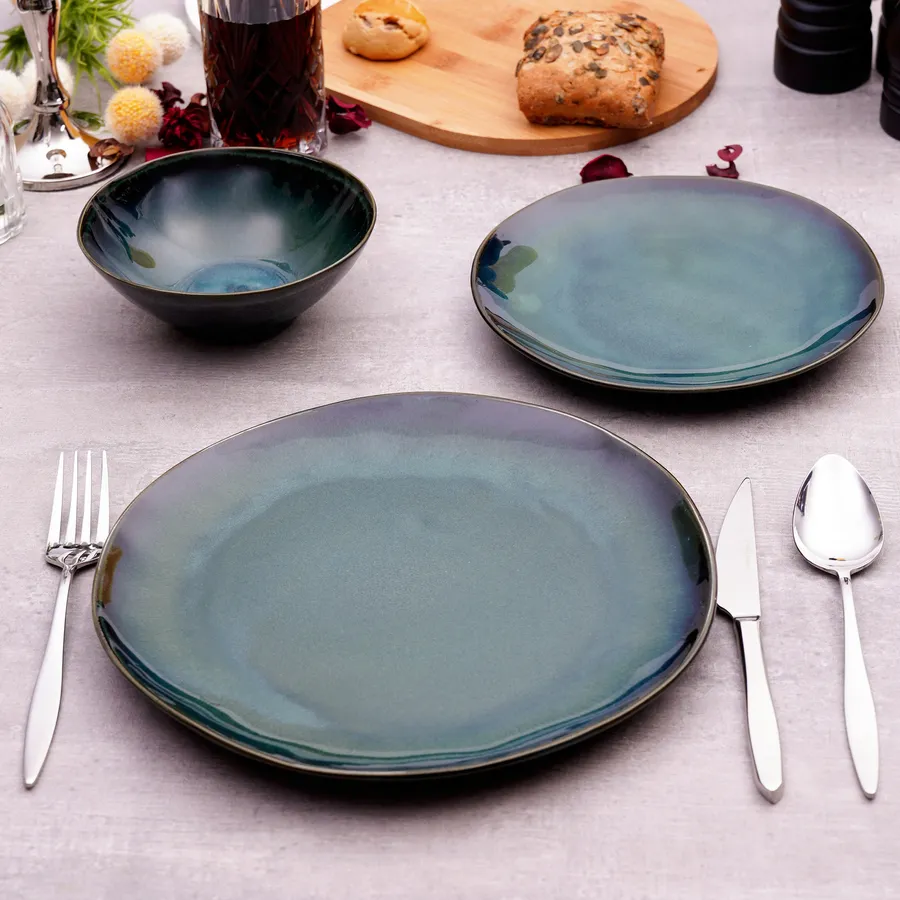 6 person dinnerware outlet set