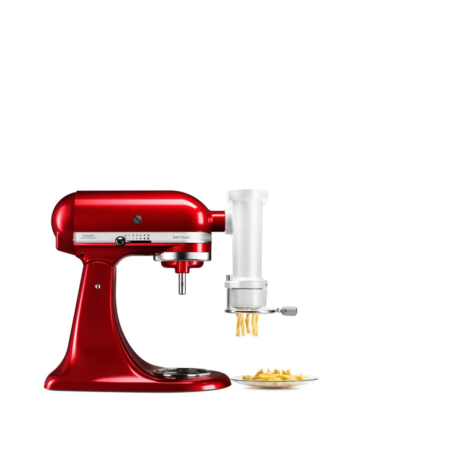 KitchenAid Pasta Press, 6 Shapes, Red