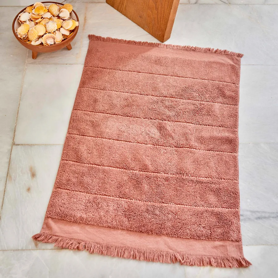 Turkish on sale bath mat