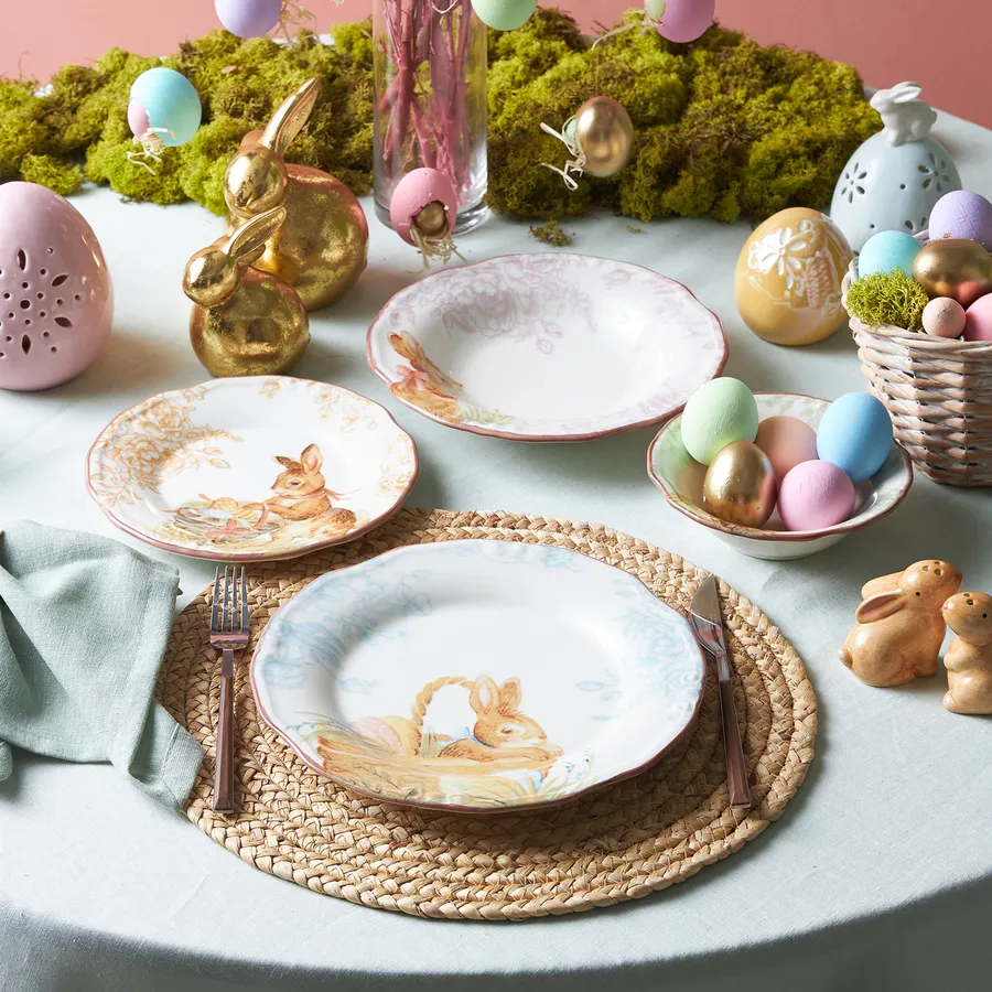 Easter dinnerware on sale