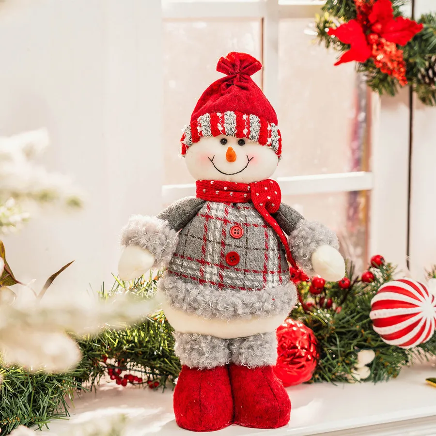 Plush store standing snowman