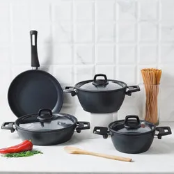 Non stick pan clearance set sale