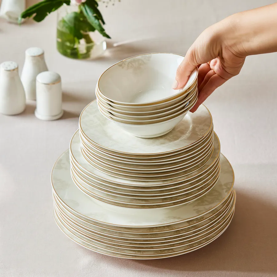 56 piece 2025 dinnerware set