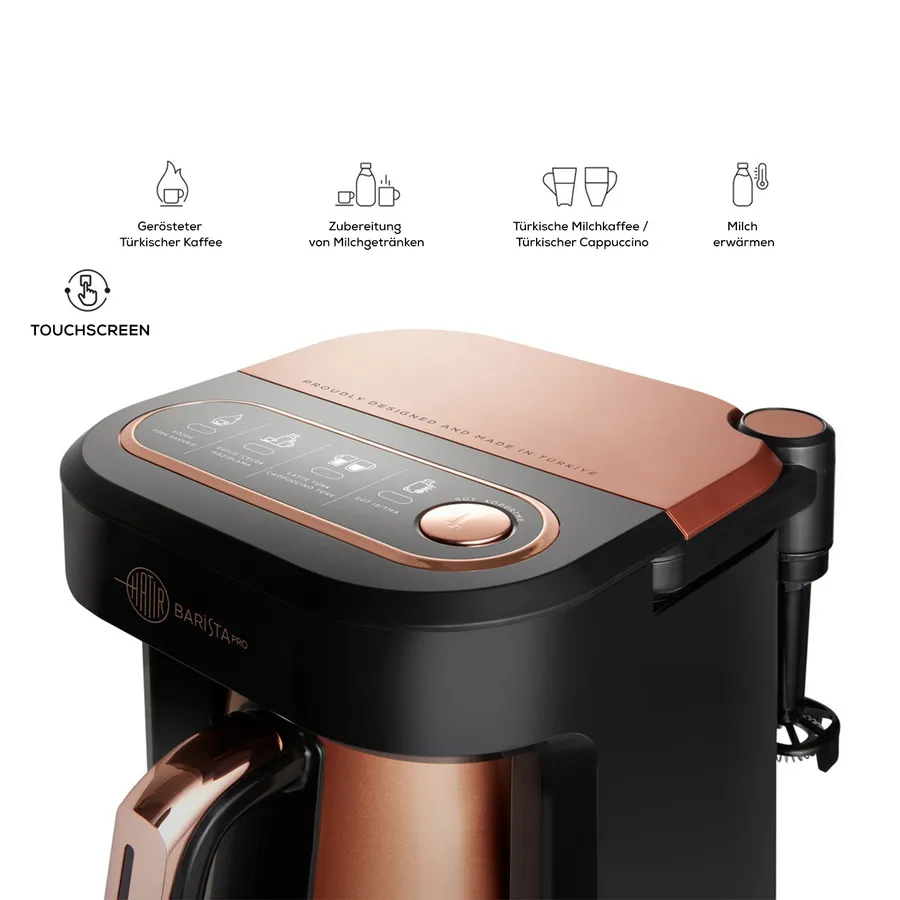 Bronze coffee outlet maker