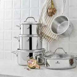 Stainless Steel Pots, Pans and Cookware Sets - Karaca